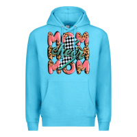 Ocean Blue cheer mom Premium Hoodie - MaliasSmallBusiness