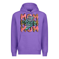 Purple cheer mom Premium Hoodie - MaliasSmallBusiness