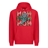 Red cheer mom Premium Hoodie - MaliasSmallBusiness