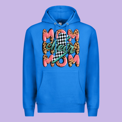 Cheer Mom Premium Hoodie Designed By Maliassmallbusiness