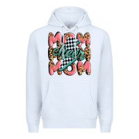 White cheer mom Premium Hoodie - MaliasSmallBusiness