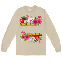 Mushroom floral teacher Long Sleeve Tee - texasbilliewilder