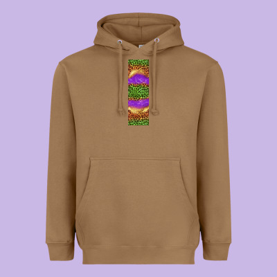 Halloween Leopard Heavyweight Hoodie Designed By Bundleandbundleshop