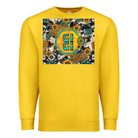 Lemon gigi sunflower turquoise Premium Sweatshirt - Jasminsmagicworld