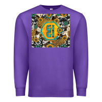 Purple gigi sunflower turquoise Premium Sweatshirt - Jasminsmagicworld