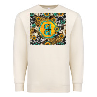 Sandshell gigi sunflower turquoise Premium Sweatshirt - Jasminsmagicworld