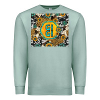 Seafoam gigi sunflower turquoise Premium Sweatshirt - Jasminsmagicworld