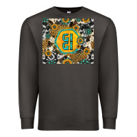 Smoke gigi sunflower turquoise Premium Sweatshirt - Jasminsmagicworld