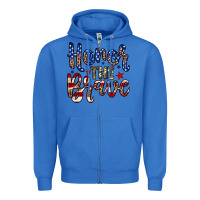 True Royal Honor the brave Zipper Hoodie - Neo Western
