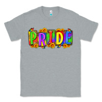Heather Grey pride Classic Tee - Zillion Design Studio