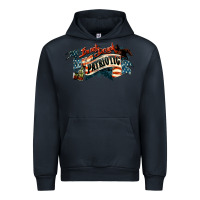 Navy patriotic drunk america Urban Hoodie - NancyCooperArtShop