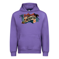 Tulip patriotic drunk america Urban Hoodie - NancyCooperArtShop