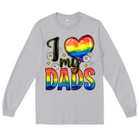 Moon Dust i love my dads Long Sleeve Tee - Zillion Design Studio