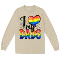 Mushroom i love my dads Long Sleeve Tee - Zillion Design Studio