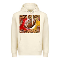 Sandshell team color red and gold football Premium Hoodie - MaliasSmallBusiness