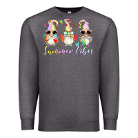 Charcoal Heather summer vibes gnomes Premium Sweatshirt - Artiststas