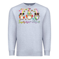 Heather Grey summer vibes gnomes Premium Sweatshirt - Artiststas