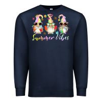 Navy summer vibes gnomes Premium Sweatshirt - Artiststas