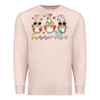 Pale Pink summer vibes gnomes Premium Sweatshirt - Artiststas