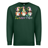 Sports Green summer vibes gnomes Premium Sweatshirt - Artiststas
