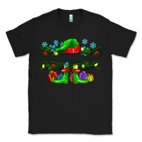 Black custom name christmas elf Classic Tee - texasbilliewilder