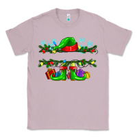 Lilac custom name christmas elf Classic Tee - texasbilliewilder