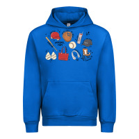 Cobalt baseball mom Urban Hoodie - MaliasSmallBusiness