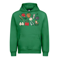 Emerald baseball mom Urban Hoodie - MaliasSmallBusiness