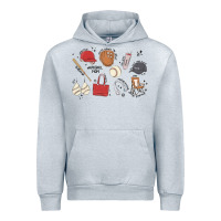 Heather Grey baseball mom Urban Hoodie - MaliasSmallBusiness