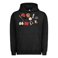 Pigment Black baseball mom Urban Hoodie - MaliasSmallBusiness
