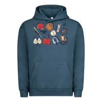 Pigment Midnight Navy baseball mom Urban Hoodie - MaliasSmallBusiness