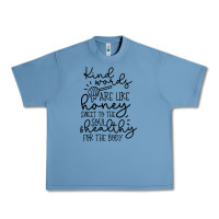 Pebble Blue kind Urban Heavy Tee - Unal Design