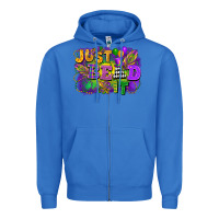 True Royal just bead it Zipper Hoodie - FaDigitalArtStudio
