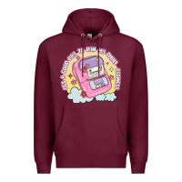Burgundy its a good day to run my small business Premium Hoodie - MaliasSmallBusiness