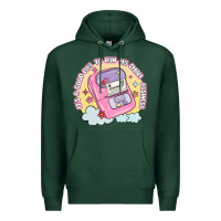Sports Green its a good day to run my small business Premium Hoodie - MaliasSmallBusiness