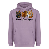 Lavender peace love tigers head Heavyweight Hoodie - JahusDesignShop