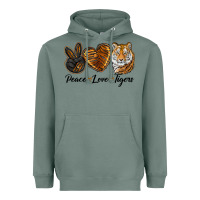 Sage peace love tigers head Heavyweight Hoodie - JahusDesignShop