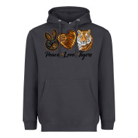 Smoke peace love tigers head Heavyweight Hoodie - JahusDesignShop
