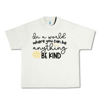 Pistachio be kind Urban Heavy Tee - Unal Design