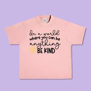 Be Kind Urban Heavy Tee Designed By Unal Design