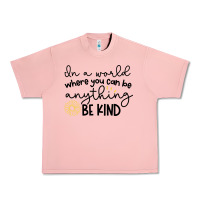 Salmon be kind Urban Heavy Tee - Unal Design