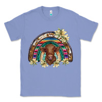 Colony Blue scottish calf rainbow Classic Tee - BarkalooDesign