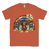 Copper scottish calf rainbow Classic Tee - BarkalooDesign