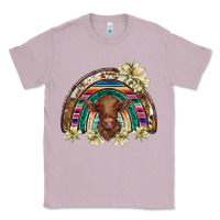 Lilac scottish calf rainbow Classic Tee - BarkalooDesign