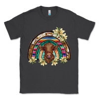 Smoke scottish calf rainbow Classic Tee - BarkalooDesign