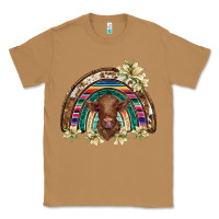 Toasted Coconut scottish calf rainbow Classic Tee - BarkalooDesign