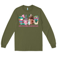 Army Green cerified nursing assistant coffee cup Long Sleeve Tee - AdoDesignShop