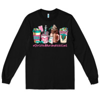 Black cerified nursing assistant coffee cup Long Sleeve Tee - AdoDesignShop