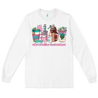 White cerified nursing assistant coffee cup Long Sleeve Tee - AdoDesignShop