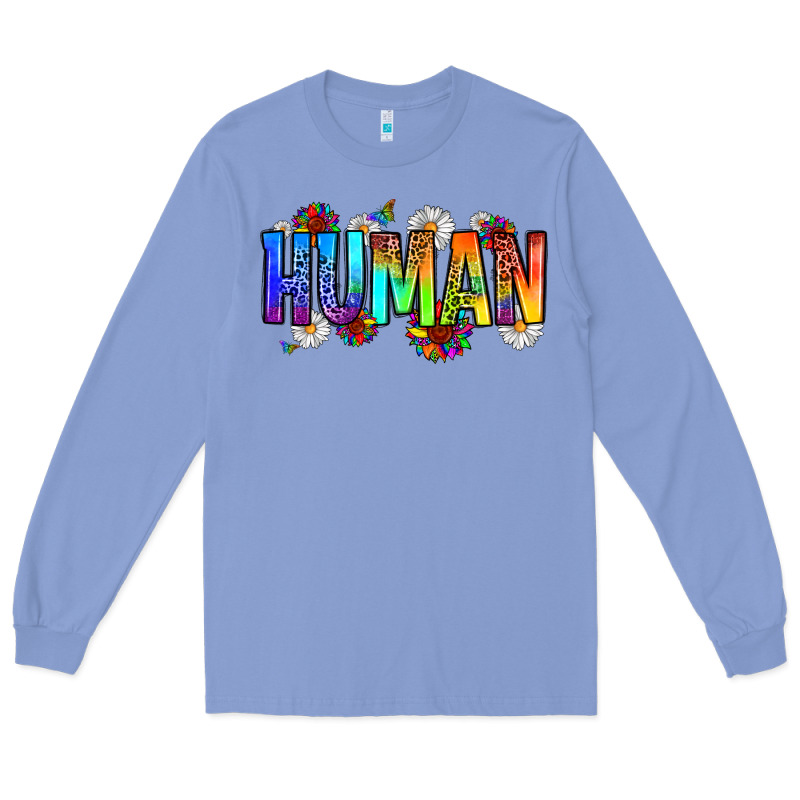 Human Long Sleeve Tee by Zillion Design Studio | Teevron